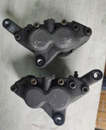 Remklauw set / Yamaha fzr1000 1991 1995, Motoren, Verzenden, Gebruikt