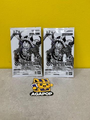 Bandai - 2 Booster pack - One Piece - 2 buste promo, Nieuw