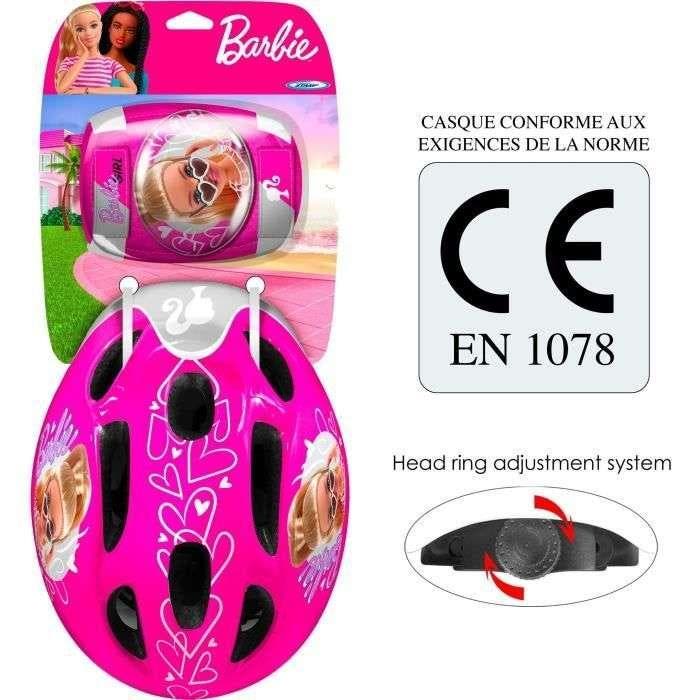 STAMP - Helm met instelbare taille-instellingen elleboog- en kniebeschermers - Minnie, roze : Stamp
