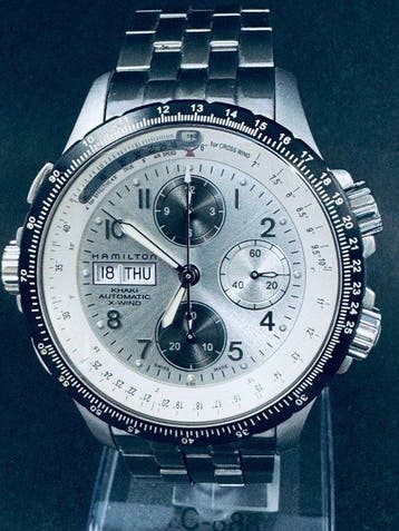 Hamilton - Khaki X-Wind - H776260 - Heren - 2010-2020, Nieuw