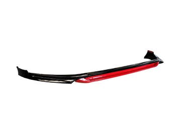 GTI Splitter Spoiler Voor Hoogglans Zwart/Rood Geschikt V..., Nieuw, Ophalen of Verzenden, Bumper, Volkswagen
