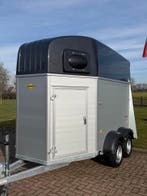 Nieuw! Prachtige Humbaur Equitos 2-paards met zadelkamer!, Ophalen, Nieuw, Aluminium, 2-paards trailer