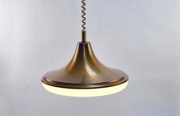 Vintage Space Age - Lamp - Massive jaren 70