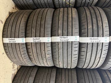 215-45-18 Hankook Zomerbanden 4.5mm Incl Montage 215 45 18, Ophalen, 18 inch, Band(en), Personenwagen