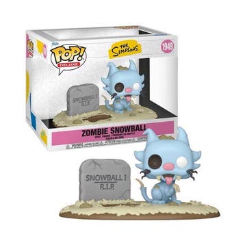 Funko Pop! Deluxe The Simpsons Zombie Snowball #1949, Verzenden, Nieuw