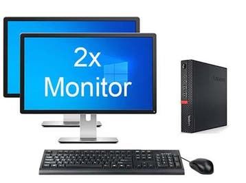 ACTIE: Lenovo ThinkCentre M710q Tiny i5 7e Gen incl. 2, Computers en Software, Desktop Pc's, 8 GB, 120 GB, Nieuw, Ophalen of Verzenden