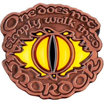 Lord of the Rings One Does Not Simply Walk Into Mordor Pin, Ophalen of Verzenden, Nieuw