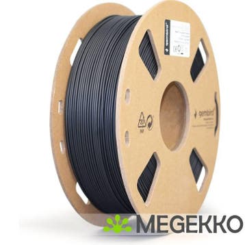 Gembird 3DP-PLA-01-MTBK 3D-printmateriaal Polymelkzuur Zwart, Computers en Software, Verzenden, Nieuw