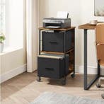 Archiefkast met 2 Lades – Printstandaard en Opbergrek, Huis en Inrichting, Verzenden, Nieuw