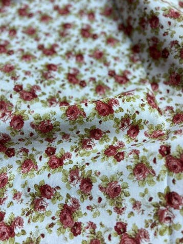 Roselline – Romantische Tuin - Textiel - 280 cm - 250 cm