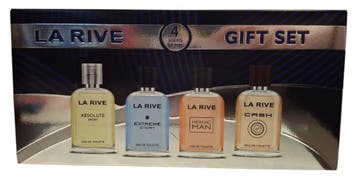 La Rive Miniatuurset Giftset For Men 4x30ml, Verzenden, Nieuw