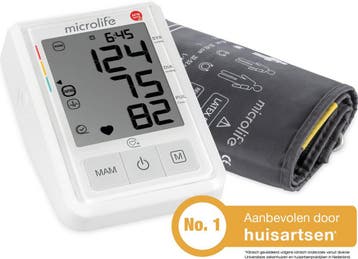 Bovenarm Bloeddrukmeter - Klinisch Gevalideerd - No. 1 merk, Verzenden, Nieuw