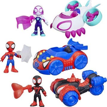 Marvel Spidey and his Amazing Friends Spidey Voertuigen, Verzenden, Nieuw