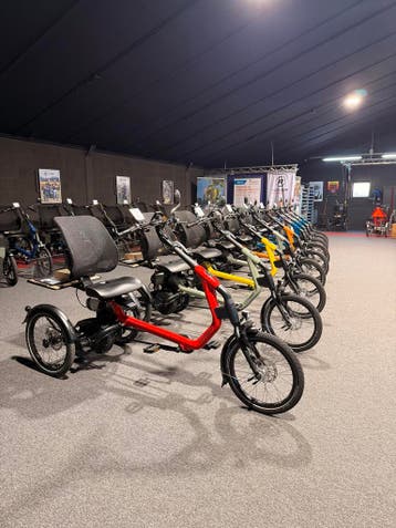 Van Raam driewieler fietsen op voorraad en gratis aflevering, Nieuw, Schijfrem, Van Raam
