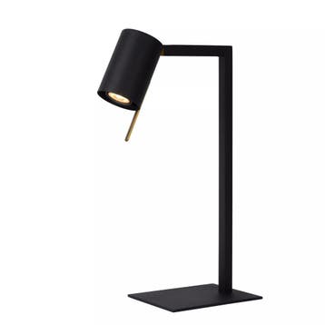 Lucide LESLEY - Bureaulamp - 1xGU10 - Zwart, Verzenden, Zo goed als nieuw, Metaal