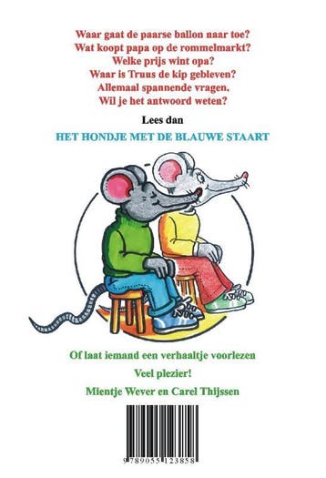 Het hondje met de blauwe staart 9789055123858 Carel Thijssen, Verzenden, Gelezen, Carel Thijssen