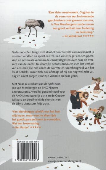 Naar de overkant van de nacht 9789059364516, Verzenden, Gelezen, Jan van Mersbergen