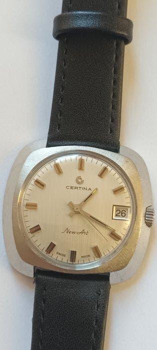 CERTINA New Art - stainless steel - srviced 07.2026 -, Sieraden, Tassen en Uiterlijk, Nieuw