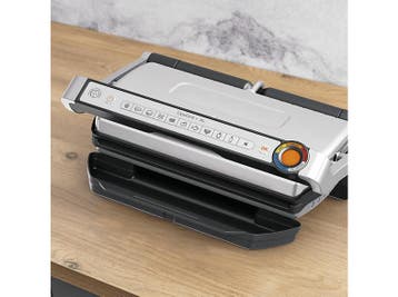 Tefal -   Optigrill+ Xl Contactgrill Zilver, Witgoed en Apparatuur, Verzenden, Nieuw