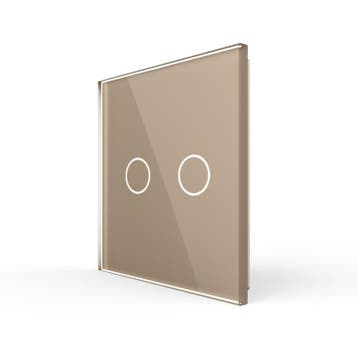 Livolo | Goud | 2 | Afstandsbediening | EC | Smart Home, Ophalen of Verzenden, Nieuw