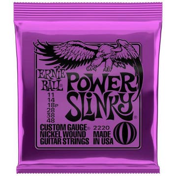 Ernie Ball 2220 Power Slinky elektrische gitaarsnaren, Ophalen of Verzenden, Nieuw