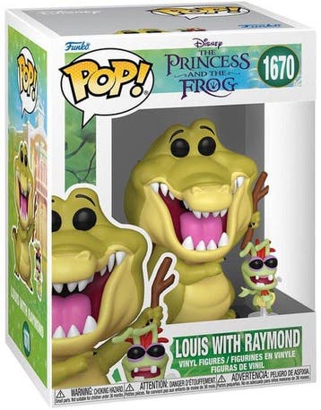 Küss den Frosch Louis with Raymond vinylfiguur 1670 Unisex, Verzenden, Nieuw