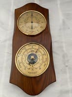 Maritieme objecten - Vintage. aneroïde-thermometer en