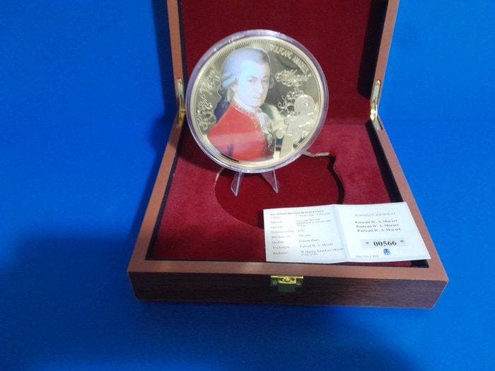 Oostenrijk. 2017 Medaglia Wolfgang Amadeus Mozart (Zonder, Postzegels en Munten, Munten | Europa | Niet-Euromunten
