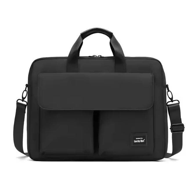 Slim Laptop Aktetas 15,7 inch met Schouderband en Handvat, Computers en Software, Laptoptassen, Nieuw, Verzenden