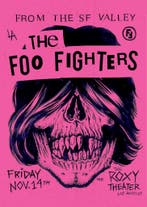 Posters - Poster Foo Fighters - Roxy Theater, Verzenden, Zo goed als nieuw