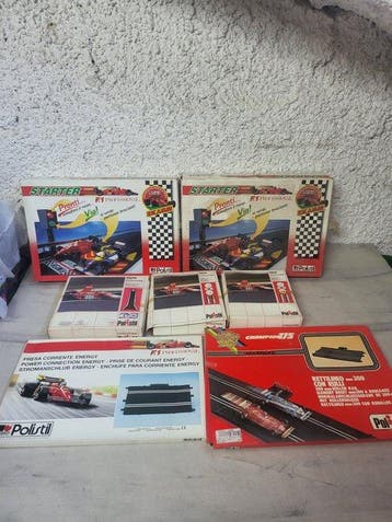 Polistil 1:32 - Modelauto (6) - Starter con binario a rulli, Nieuw