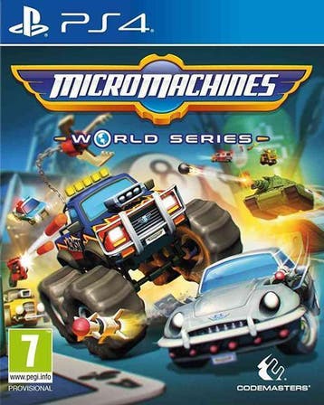 Micro Machines World Series PS4 Garantie & morgen in huis!, 1 speler, Ophalen of Verzenden, Zo goed als nieuw, Vanaf 7 jaar