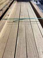 Hardhout–Tauari–balken-liggers-regels-50x103mm-€ 4,65 per m1, Ophalen, 25 tot 50 mm, Nieuw, 300 cm of meer