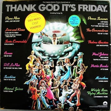 Various - Thank God Its Friday (The Original Motion Picture, Ophalen of Verzenden, Gebruikt