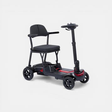IVA Traveler 500 Zwart/rood opvouwbare-scootmobielen, Diversen, Ophalen of Verzenden, Nieuw