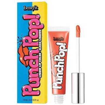 Benefit Punch Pop Colour Lipgloss - 7ml, Ophalen of Verzenden, Nieuw, Lippen, Make-up