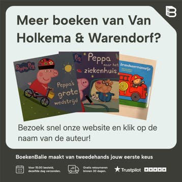 Peppa en de grote trein - Van Holkema & Warendorf, Verzenden, Gelezen, Van Holkema & Warendorf