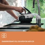 Lenco SCD-37 - Draagbare radio CD speler met MP3 optie en US, Verzenden, Zo goed als nieuw