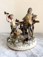 Capodimonte - Beeldje - De Hoefsmid/Maniscalco door