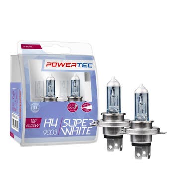 Powertec SuperWhite H4 12V Set, Verzenden, Nieuw, Maserati