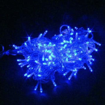 Kerstboomverlichting - 50 Meter - Blauw, Diversen, Ophalen of Verzenden, Nieuw