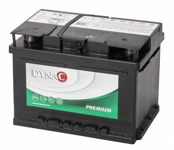 Dynac Start accu 12 volt 60 ah Type 56077L, Ophalen of Verzenden, Nieuw