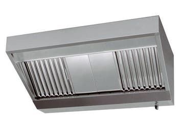 RVS Afzuiginstallatie met Afzuigmotor | 120x110x45cm, Verzenden, Nieuw in verpakking