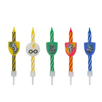 Harry Potter Set met 10 Taartkaarsen, Verzamelen, Harry Potter, Ophalen of Verzenden, Nieuw