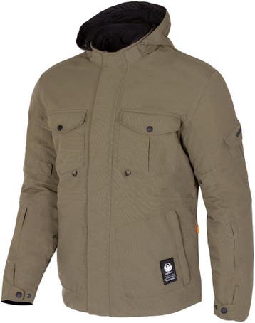 Merlin Jagger Urban Utility D3O Olijfgroen Textiele Motorjas, Motoren, Kleding | Motorkleding, Nieuw met kaartje, Jas | textiel