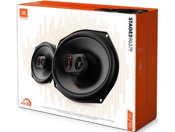 JBL Stage3 9637F - Autospeakers - 6 x 9” - 3-weg Coaxiaal -, Verzenden, Zo goed als nieuw