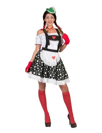 Tiroler Rok Edelweiss Met Bretels, Kleding | Dames, Ophalen of Verzenden, Nieuw