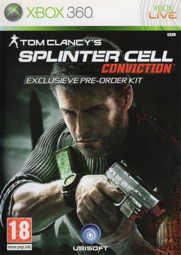 Xbox 360 Tom Clancys Splinter Cell: Conviction [Exclusieve, Verzenden, Zo goed als nieuw