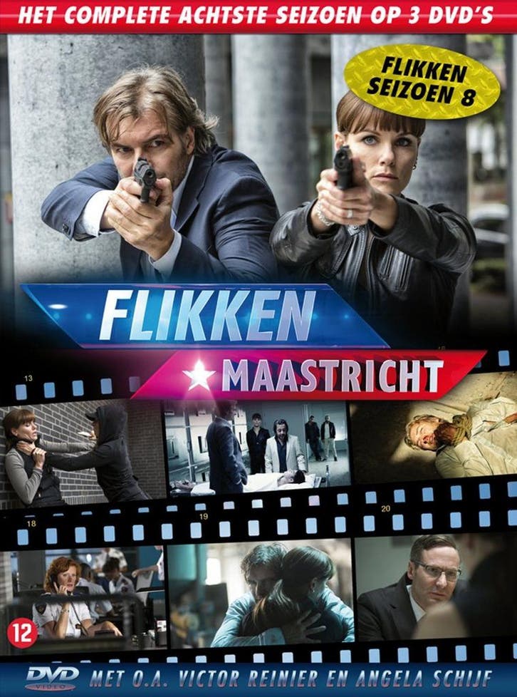 Flikken Maastricht - Seizoen 8 - 3DVD, Cd's en Dvd's, Dvd's | Overige Dvd's, Ophalen of Verzenden