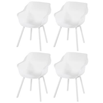 Hartman Sophie Element dining armstoel- wit - 4 st., Verzenden, Nieuw, Overige materialen